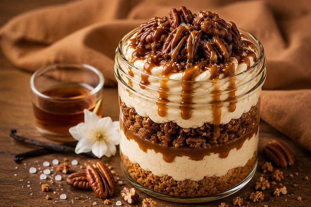 Salted Caramel Bourbon Pecan