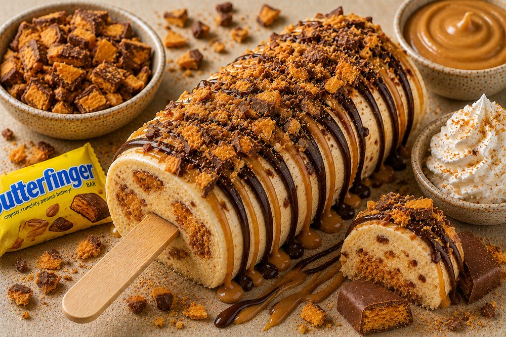 Butterfinger Blast Dip'd Pop