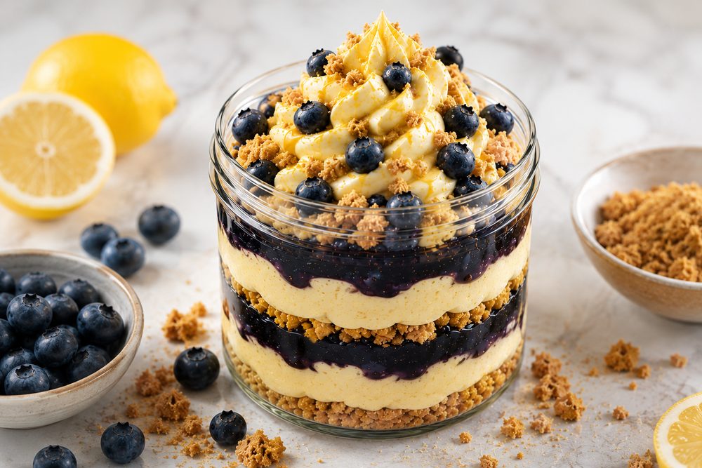 Lemon Blueberry Crumble